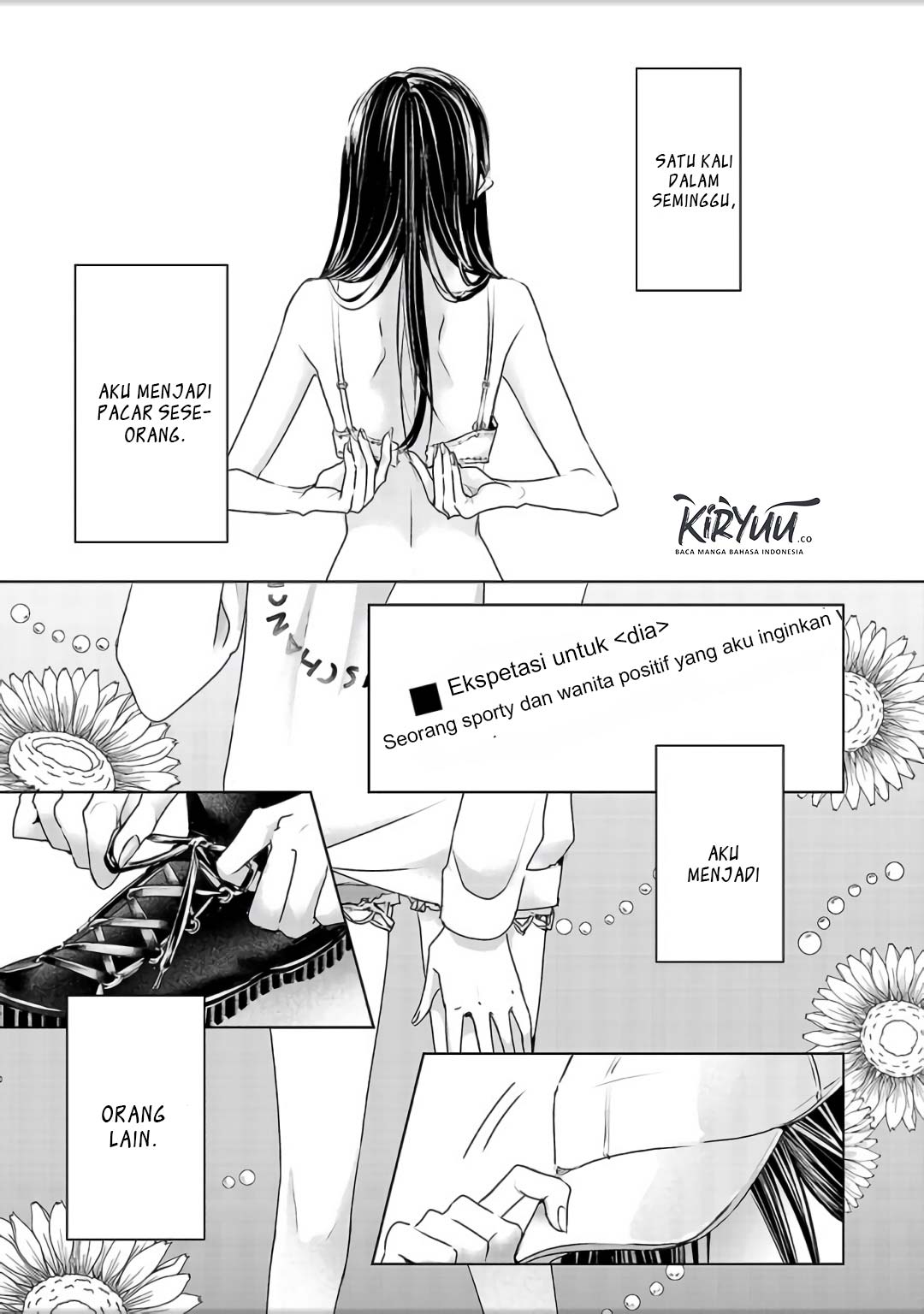 Ashita, Watashi wa Dareka no Kanojo Chapter 04 Gambar 47