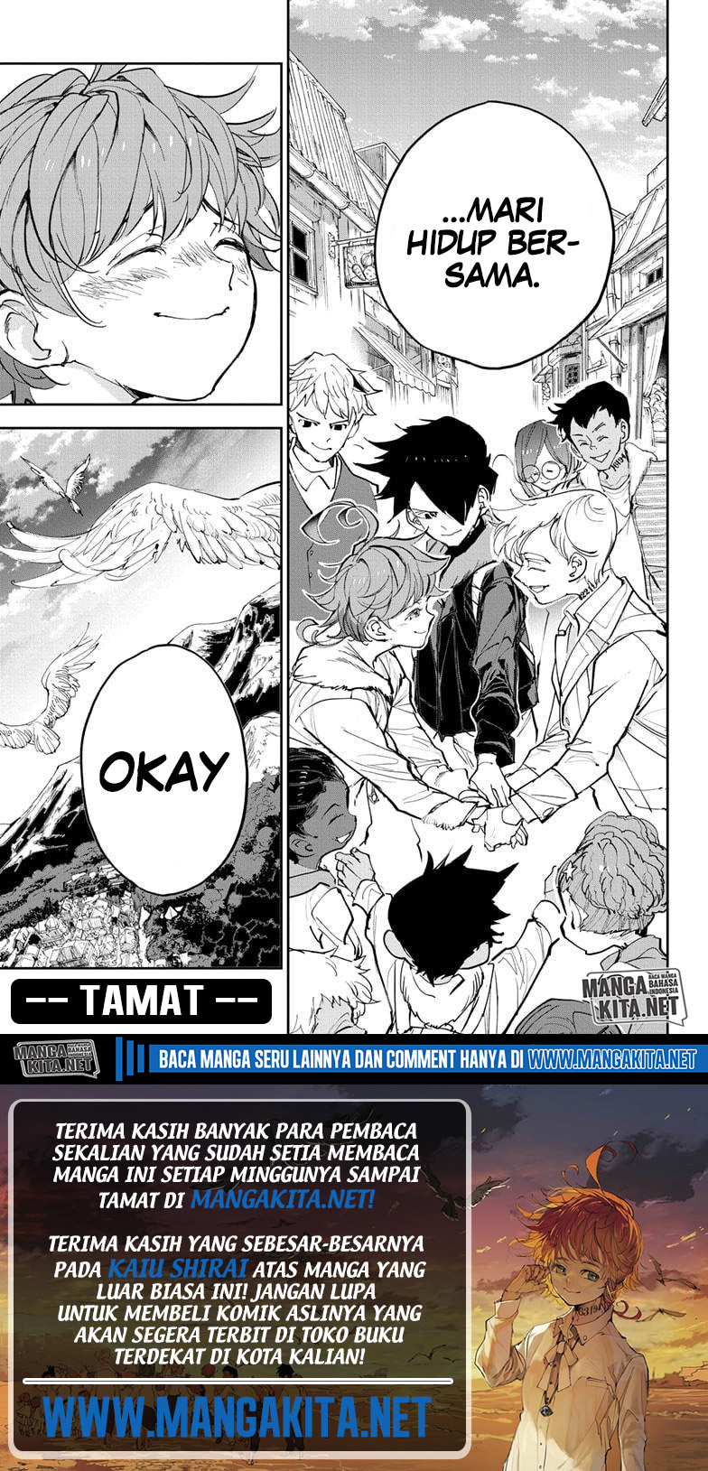 The Promised Neverland Chapter 181 Gambar 28