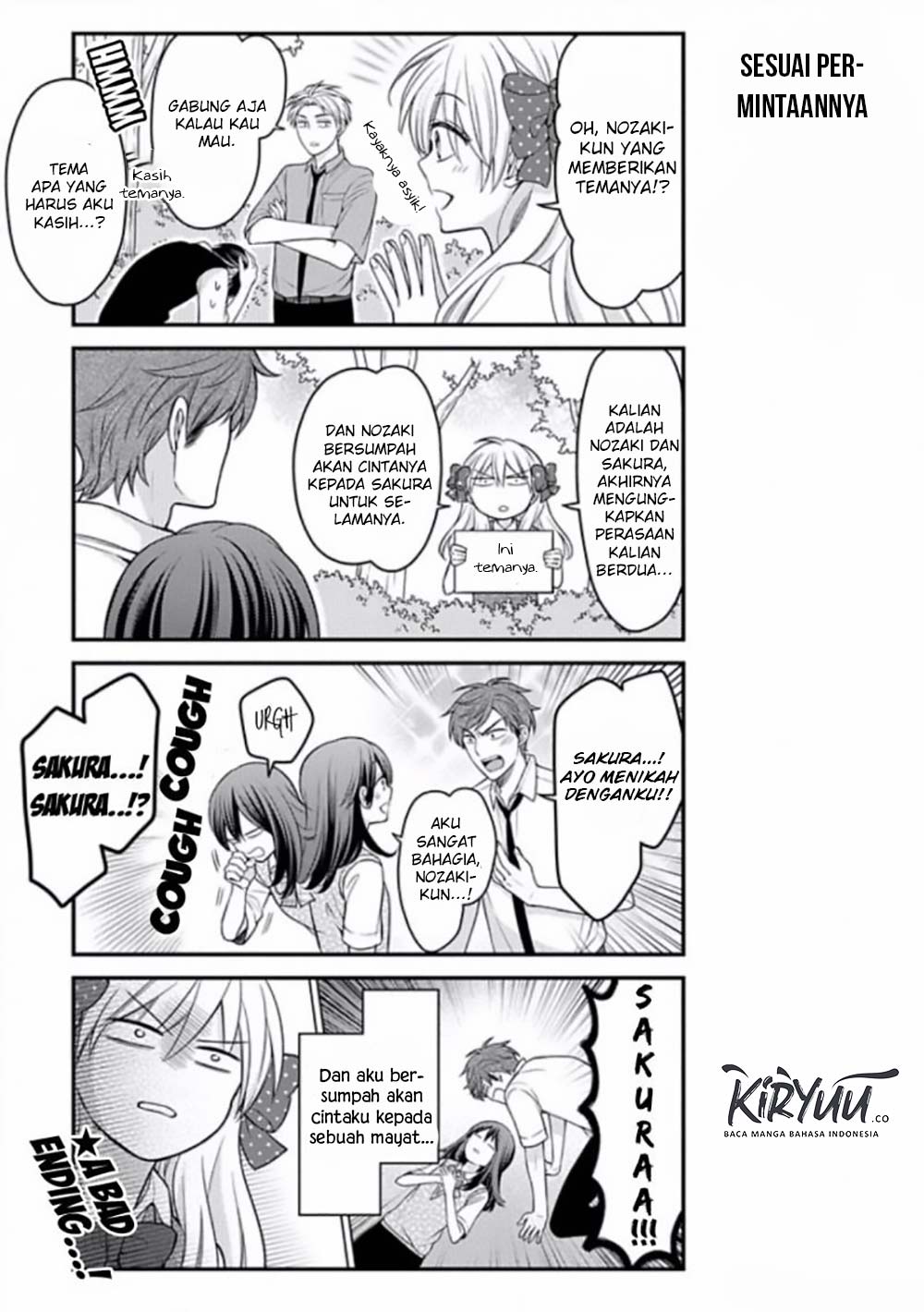 Gekkan Shoujo Nozaki-kun Chapter 83 Gambar 10