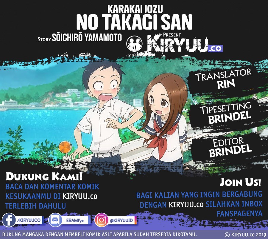 Baca Komik Karakai Jouzu no Takagi-san Chapter 75 Gambar 1