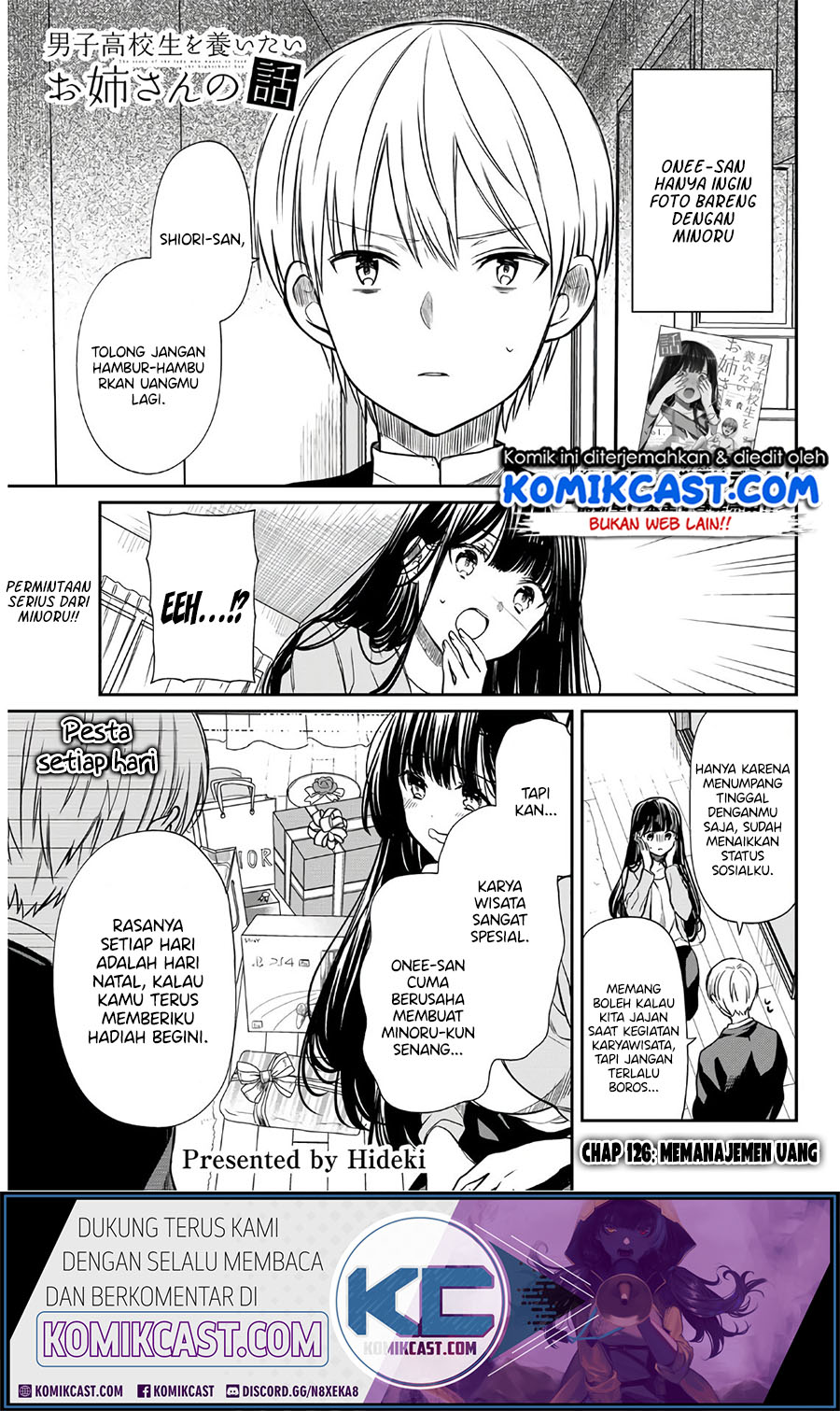 Baca  Danshi Koukousei wo Yashinaitai Onee-san no Hanashi Chapter 126 Gambar 2