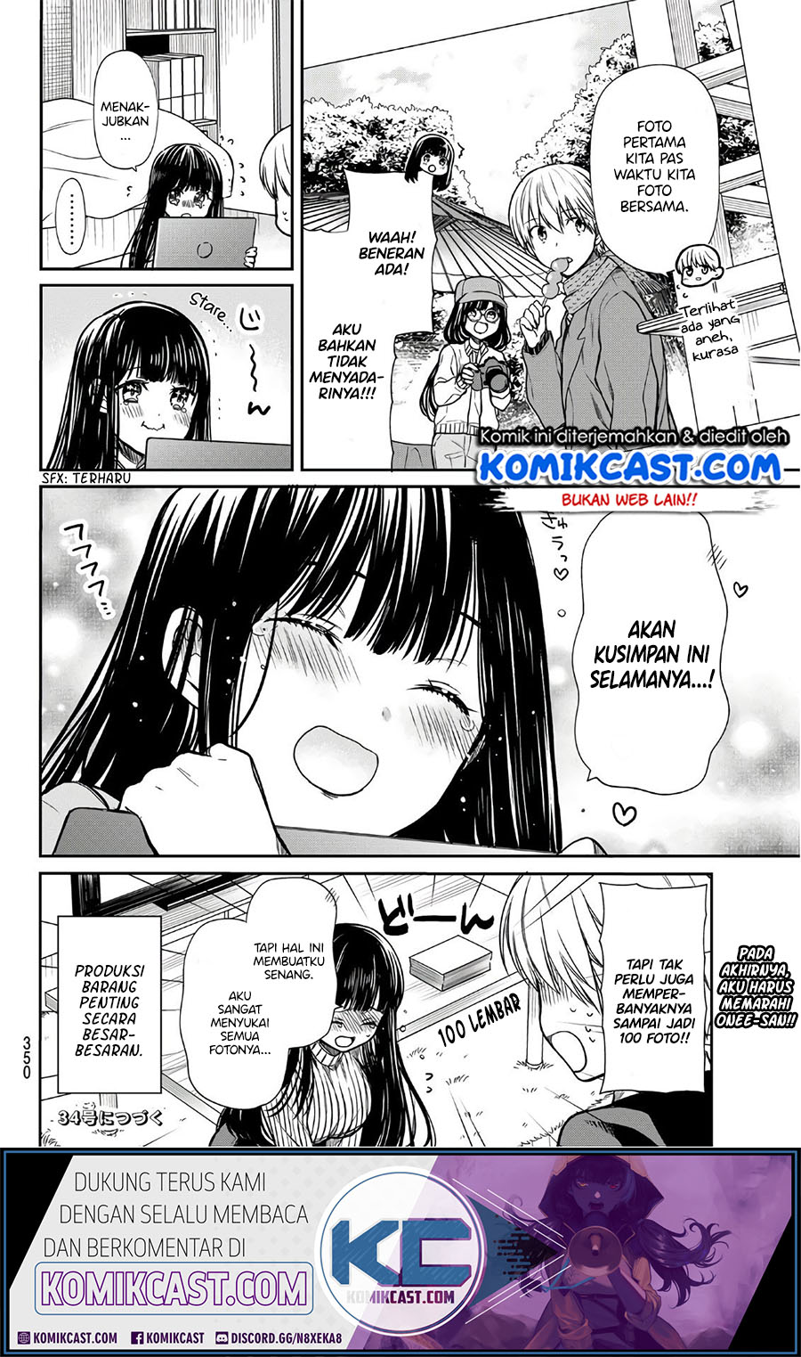 Danshi Koukousei wo Yashinaitai Onee-san no Hanashi Chapter 125 Gambar 5