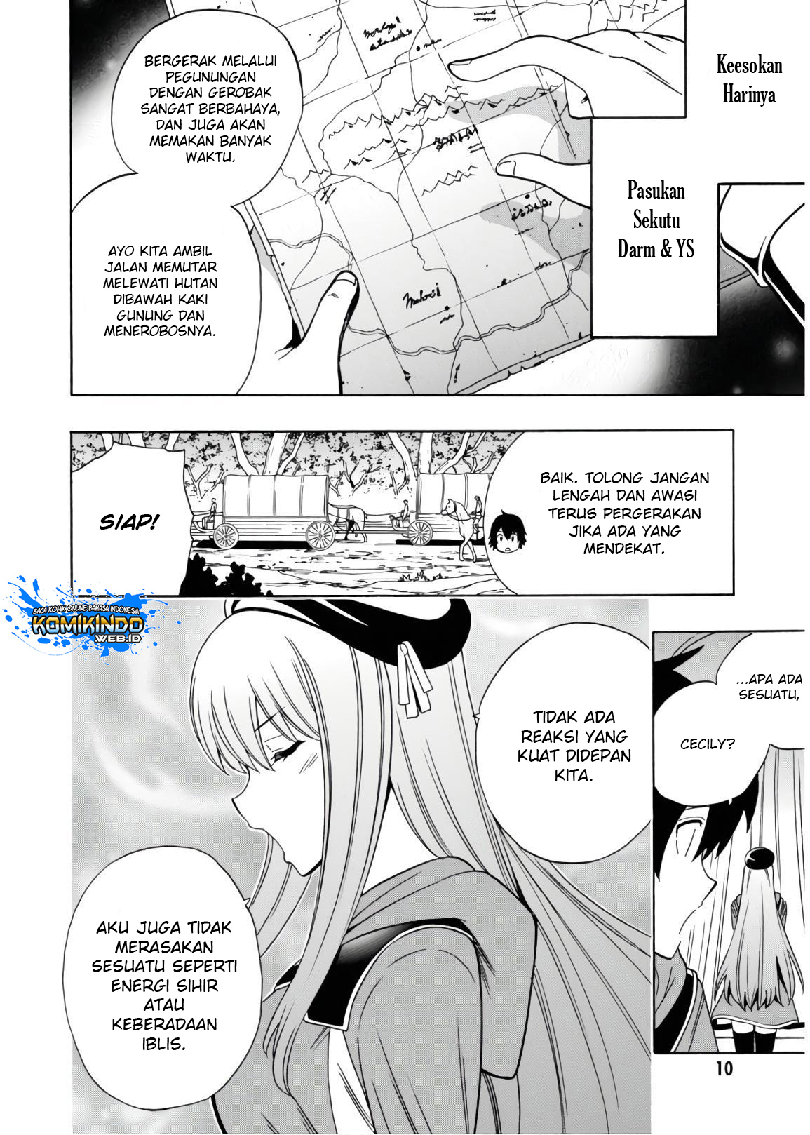 Kenja no Mago Chapter 41 Gambar 13