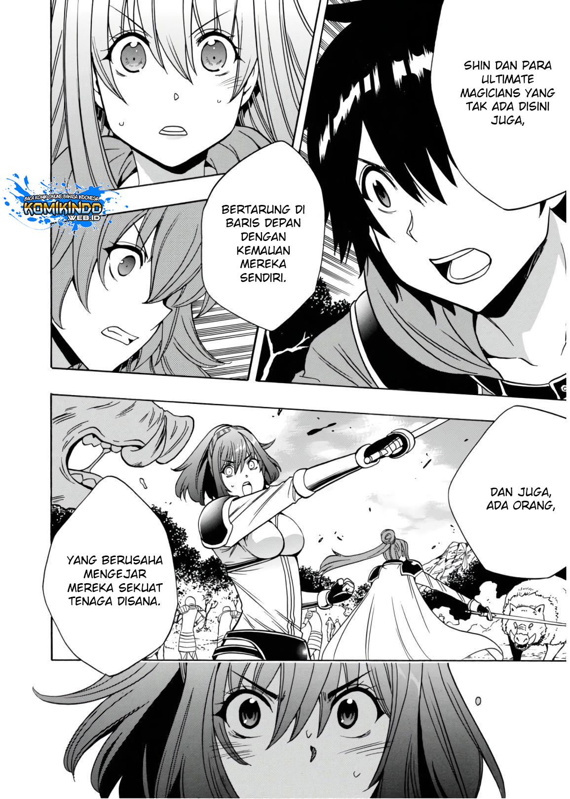 Kenja no Mago Chapter 41 Gambar 33