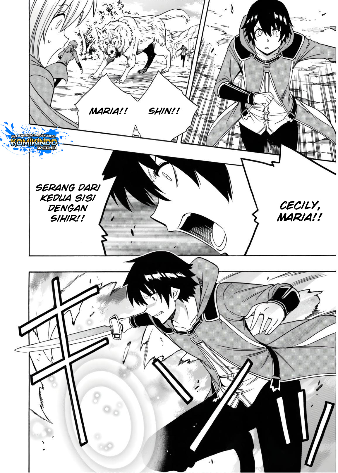 Kenja no Mago Chapter 41 Gambar 53