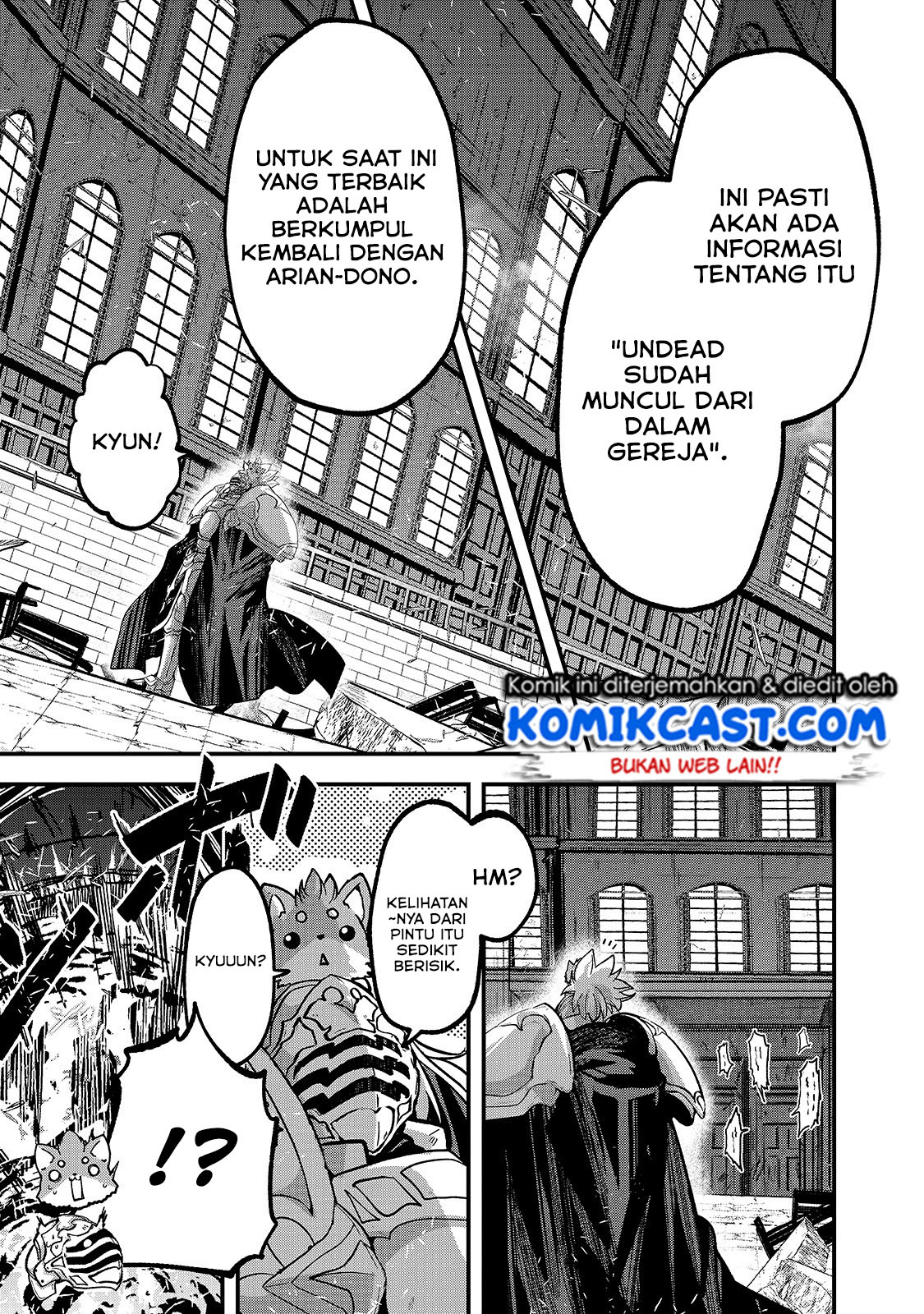 Gaikotsu Kishi-sama, Tadaima Isekai e Odekake-chuu Chapter 33 Gambar 4