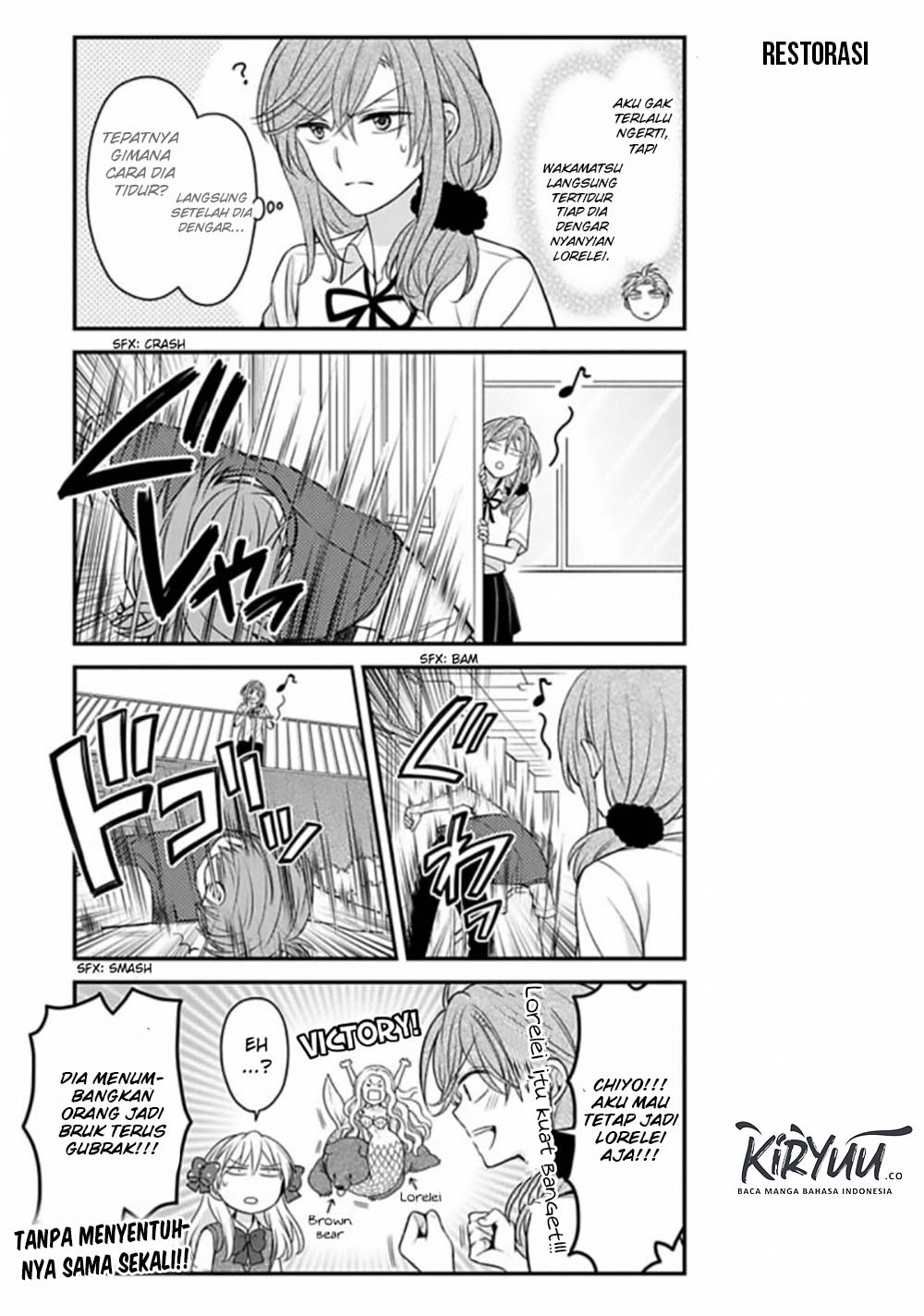 Gekkan Shoujo Nozaki-kun Chapter 84 Gambar 8