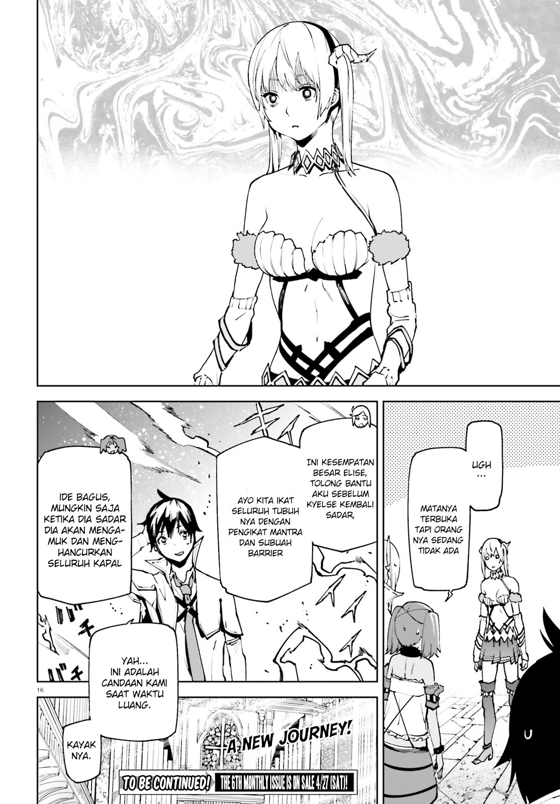 Sekai no Owari no Sekairoku Chapter 34.2 Gambar 17