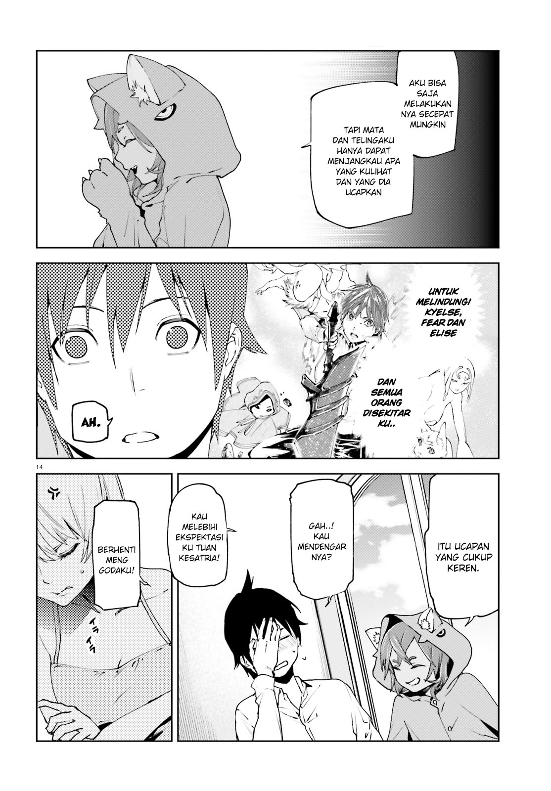 Sekai no Owari no Sekairoku Chapter 34.1 Gambar 14