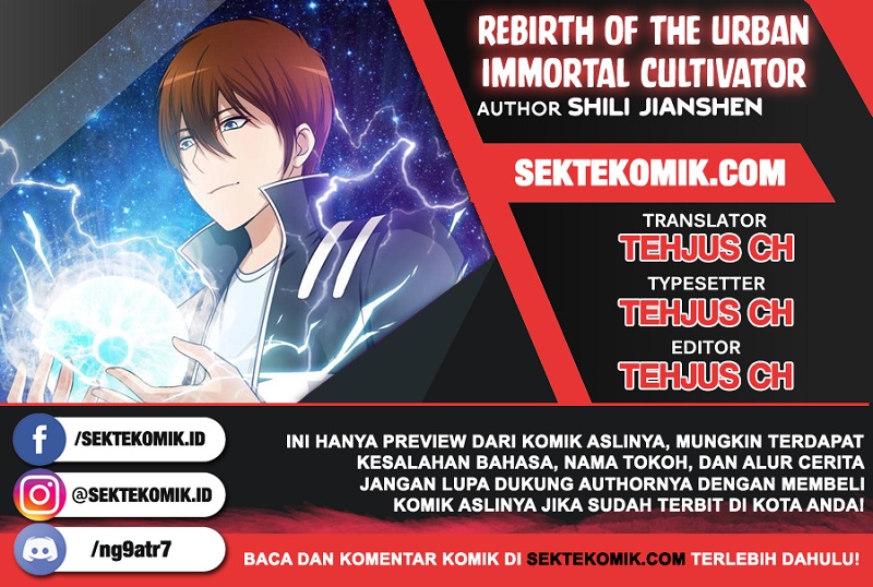 Baca Komik Rebirth Of The Urban Immortal Cultivator Chapter 404 Gambar 1