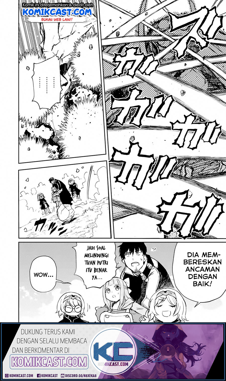 Boukensha License o Hakudatsu Sareta Ossan Dakedo, Manamusume ga Dekita no de Nonbiri Jinsei Chapter 18.3 Gambar 3