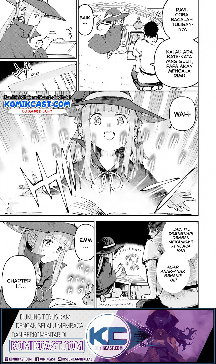 Boukensha License o Hakudatsu Sareta Ossan Dakedo, Manamusume ga Dekita no de Nonbiri Jinsei Chapter 18.3 Gambar 8