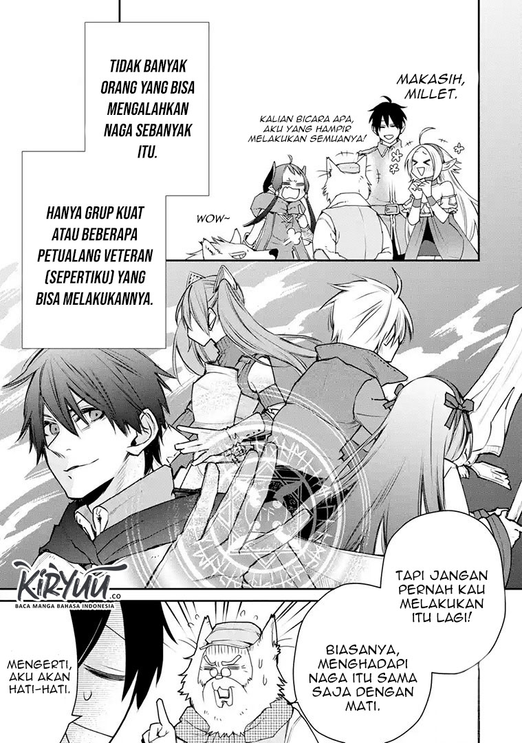 Saikyou no Madoshi. Hisa ni Ya wo Ukete Shimatta no de Inaka no Eihei ni Naru Chapter 13.2 Gambar 9