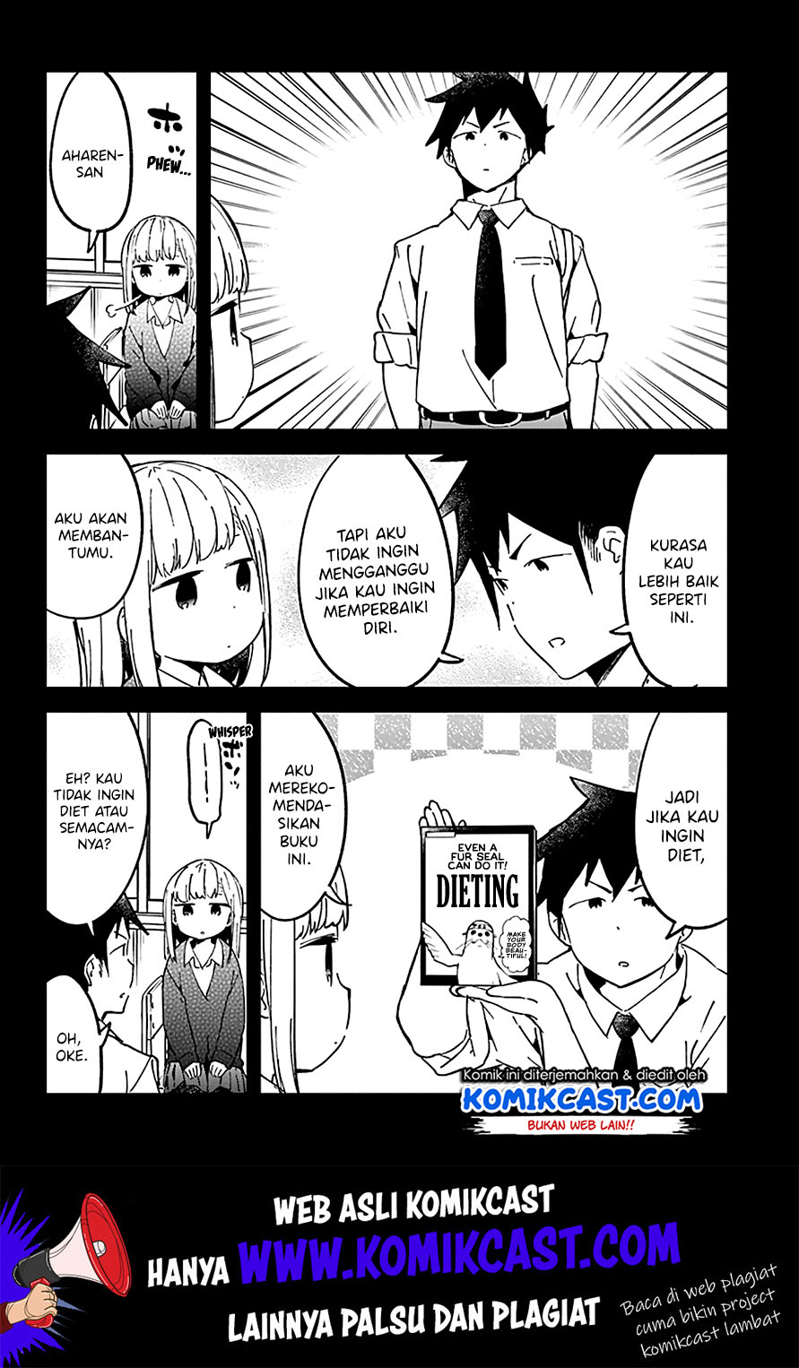 Aharen-san wa Hakarenai Chapter 34 Gambar 12