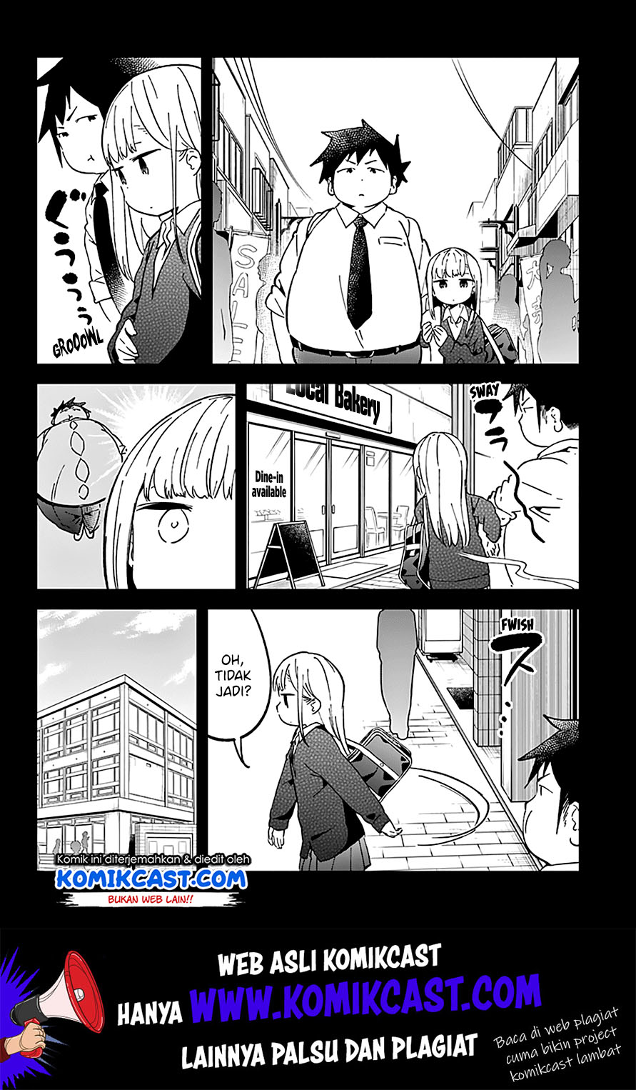 Aharen-san wa Hakarenai Chapter 34 Gambar 8