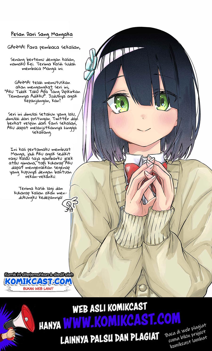 Imouto no Tomodachi ga Nani Kangaeteru no ka Wakaranai Chapter 01 Gambar 26