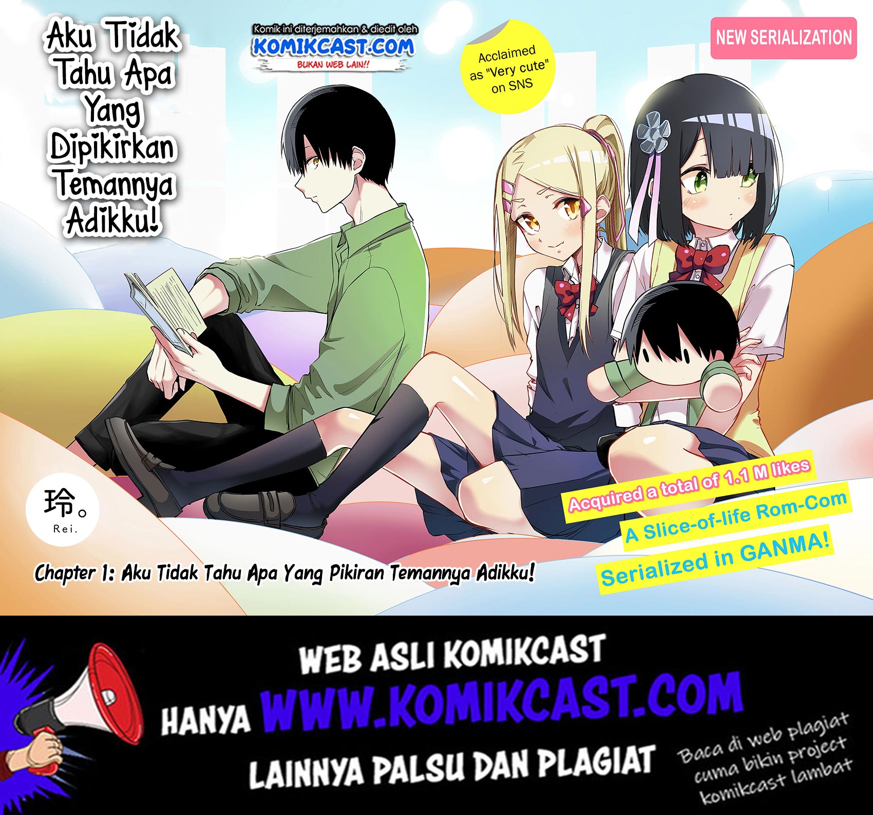 Imouto no Tomodachi ga Nani Kangaeteru no ka Wakaranai Chapter 01 Gambar 3