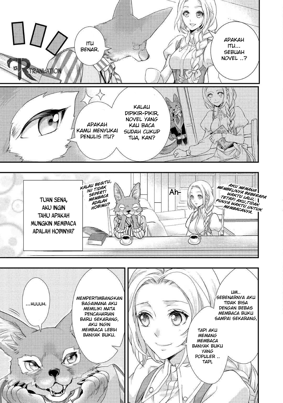 Milady Just Wants to Relax Chapter 09.2 Gambar 15