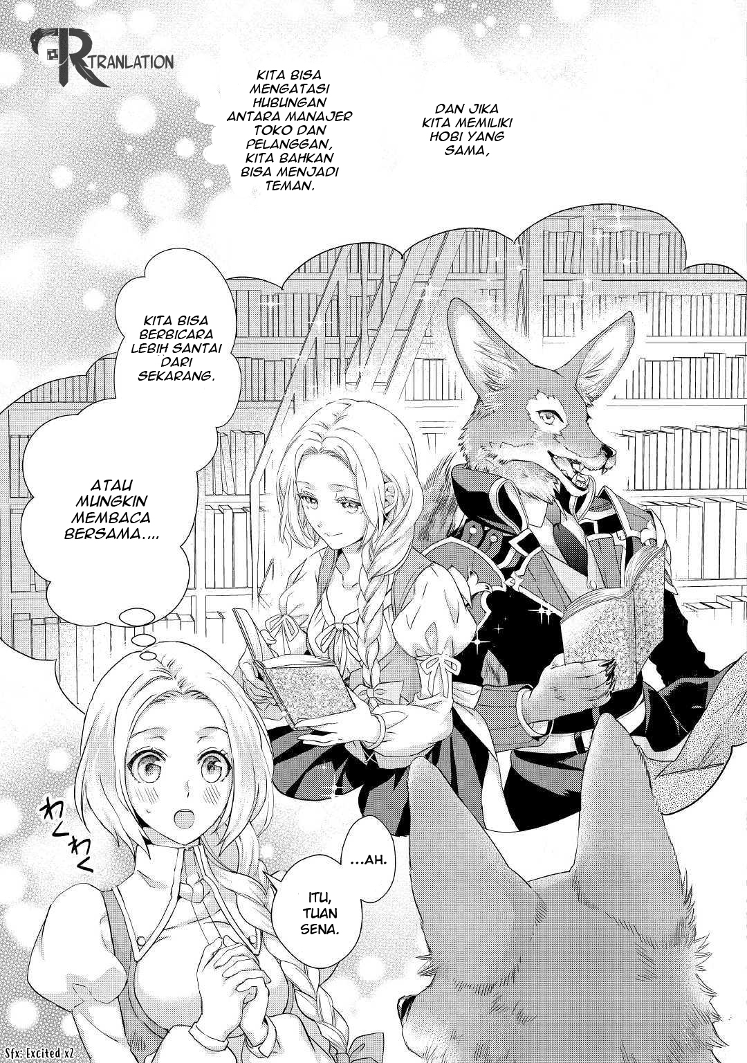 Milady Just Wants to Relax Chapter 09.2 Gambar 17