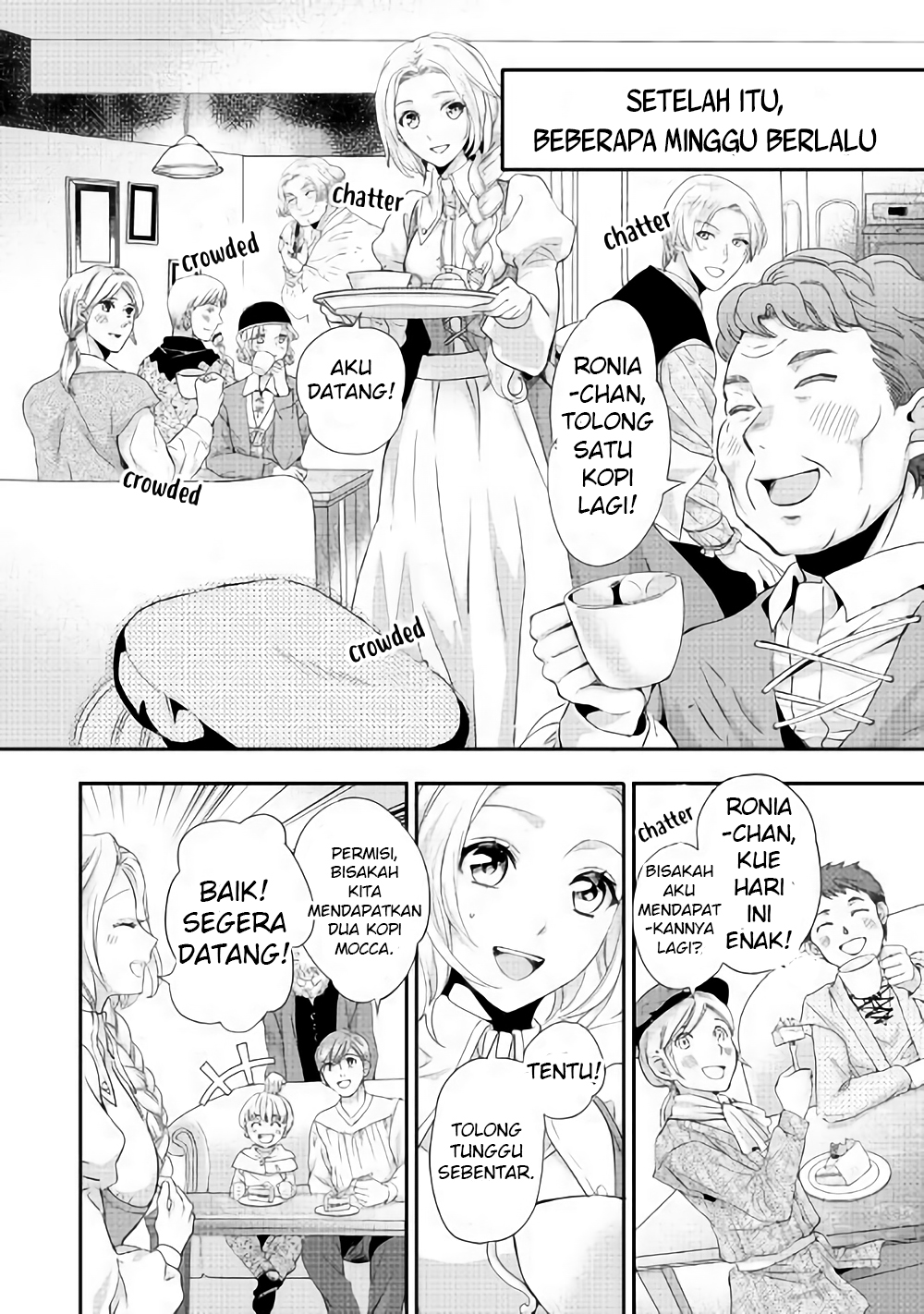 Milady Just Wants to Relax Chapter 02 Gambar 21