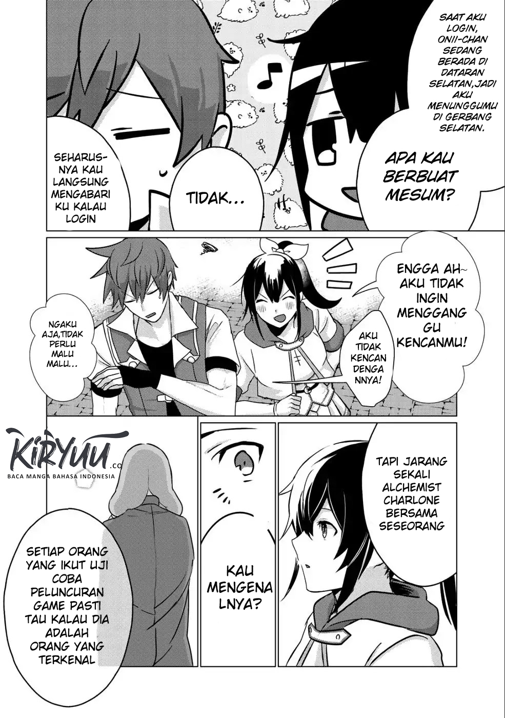 Hai Gamer na Imouto to Hajimeru VRMMO Seikatsu Chapter 03 Gambar 18