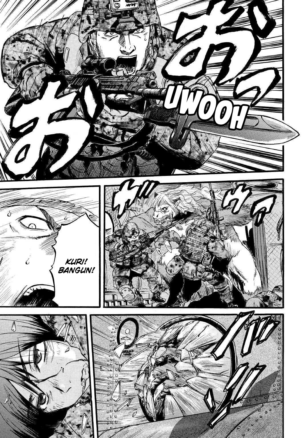 Gate – Jietai Kare no Chi nite Kaku Tatakeri Chapter 88 Gambar 13