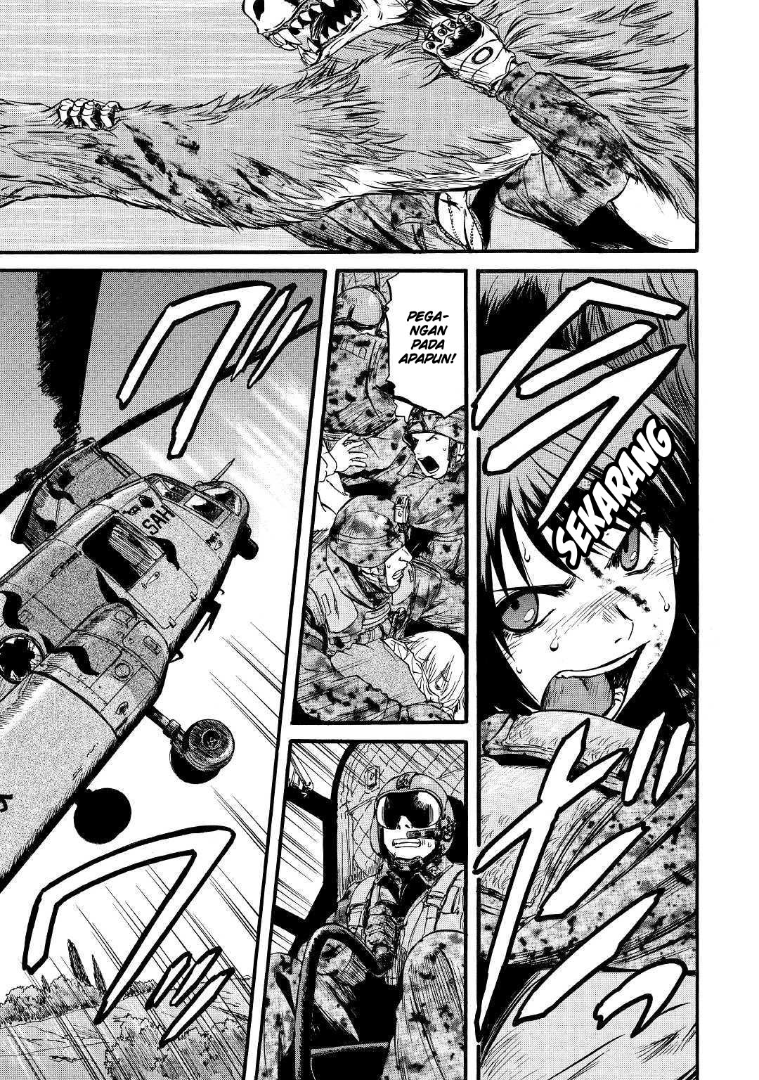 Gate – Jietai Kare no Chi nite Kaku Tatakeri Chapter 88 Gambar 19
