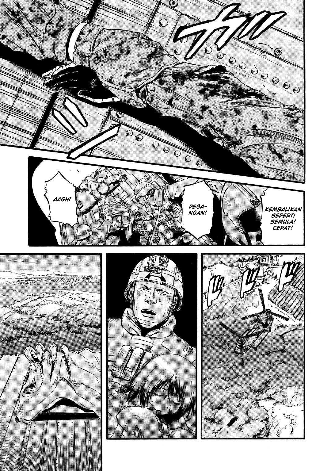 Gate – Jietai Kare no Chi nite Kaku Tatakeri Chapter 88 Gambar 27