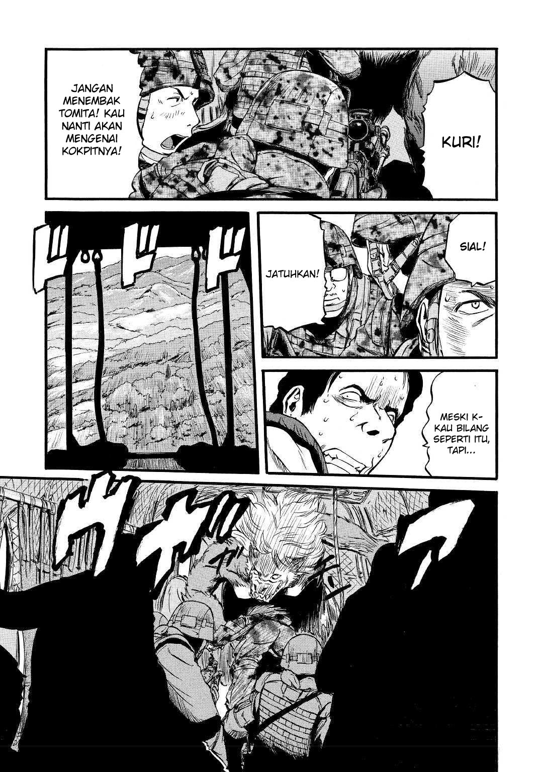 Gate – Jietai Kare no Chi nite Kaku Tatakeri Chapter 88 Gambar 7