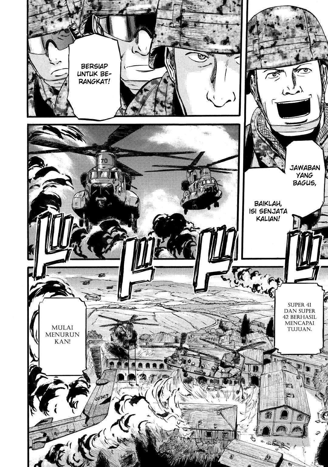 Gate – Jietai Kare no Chi nite Kaku Tatakeri Chapter 87 Gambar 10