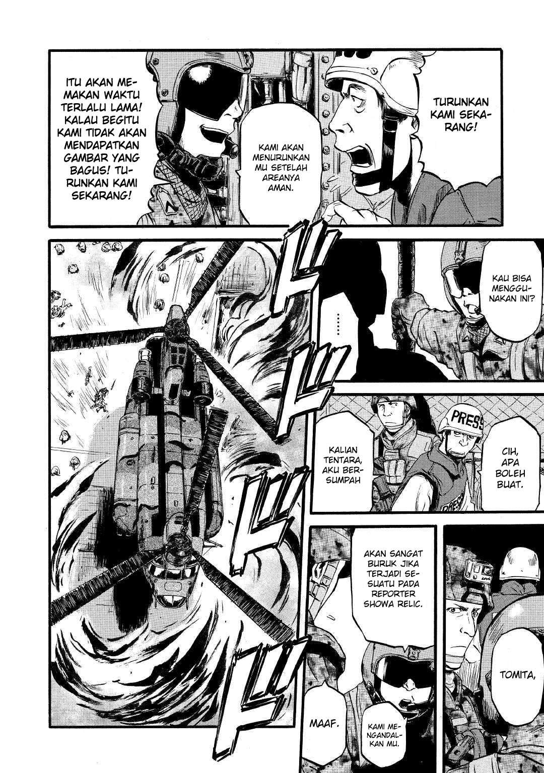 Gate – Jietai Kare no Chi nite Kaku Tatakeri Chapter 87 Gambar 12