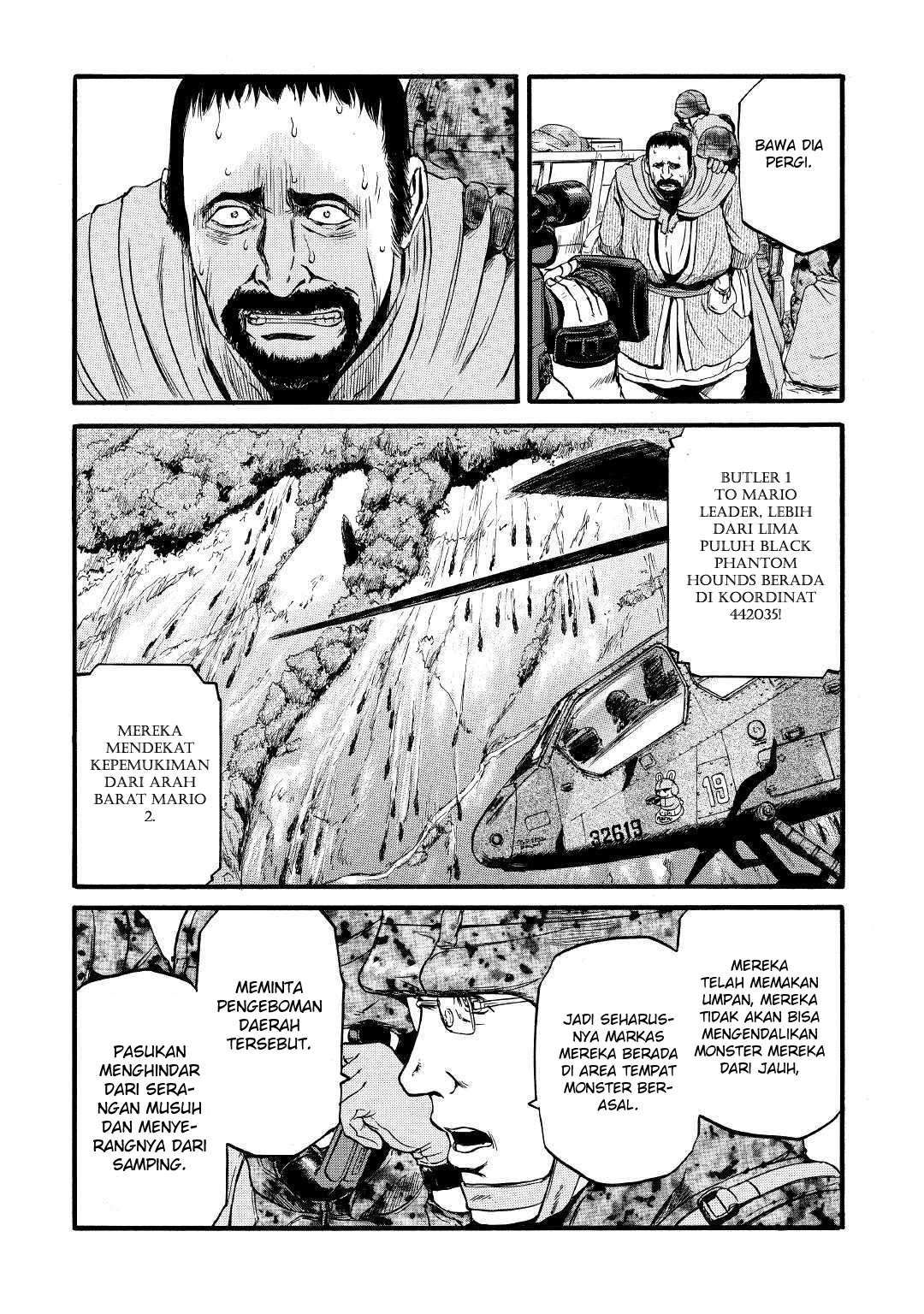 Gate – Jietai Kare no Chi nite Kaku Tatakeri Chapter 87 Gambar 23