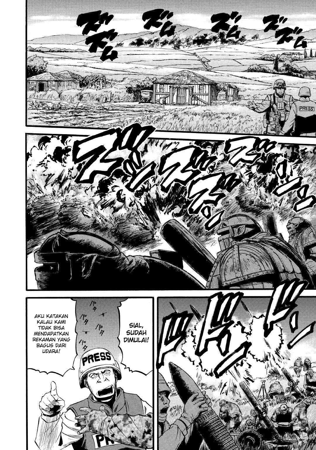 Gate – Jietai Kare no Chi nite Kaku Tatakeri Chapter 87 Gambar 26