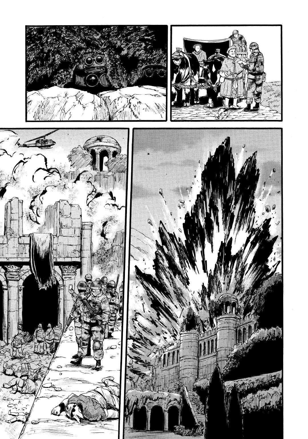 Gate – Jietai Kare no Chi nite Kaku Tatakeri Chapter 87 Gambar 3