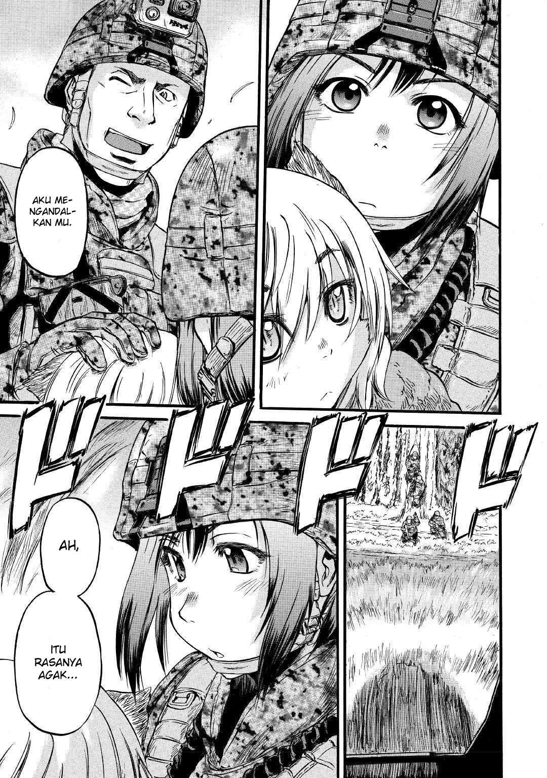 Gate – Jietai Kare no Chi nite Kaku Tatakeri Chapter 87 Gambar 31