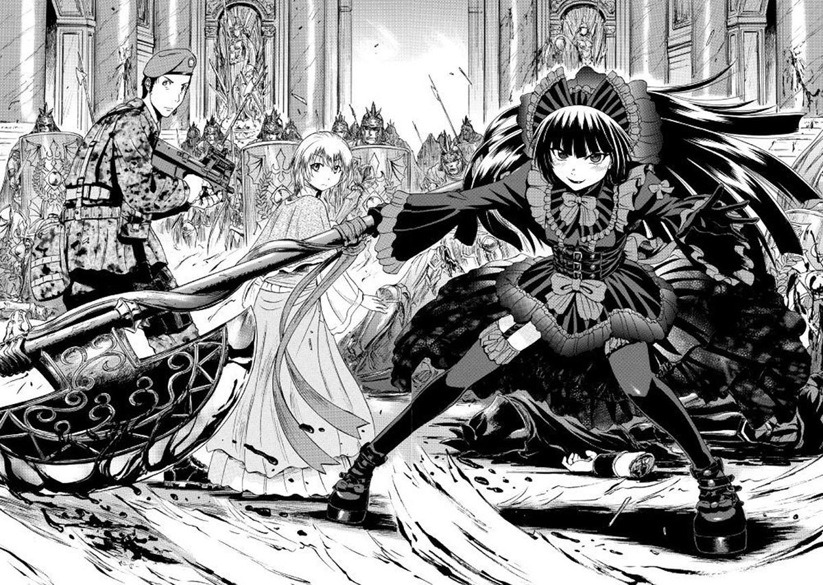 Gate – Jietai Kare no Chi nite Kaku Tatakeri Chapter 85 Gambar 3