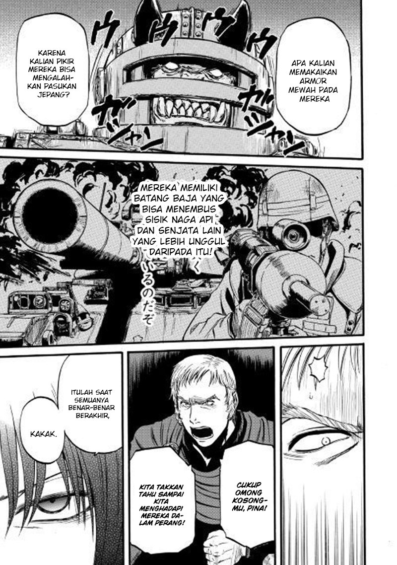 Gate – Jietai Kare no Chi nite Kaku Tatakeri Chapter 84 Gambar 34