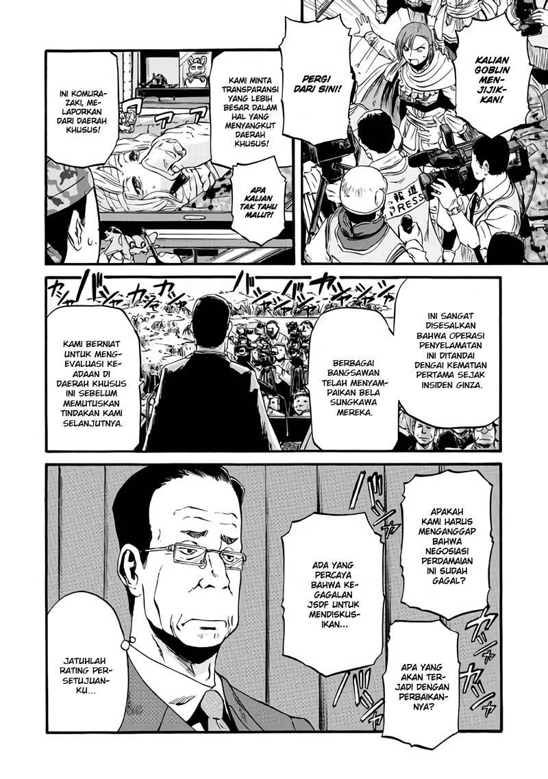 Gate – Jietai Kare no Chi nite Kaku Tatakeri Chapter 81 Gambar 10