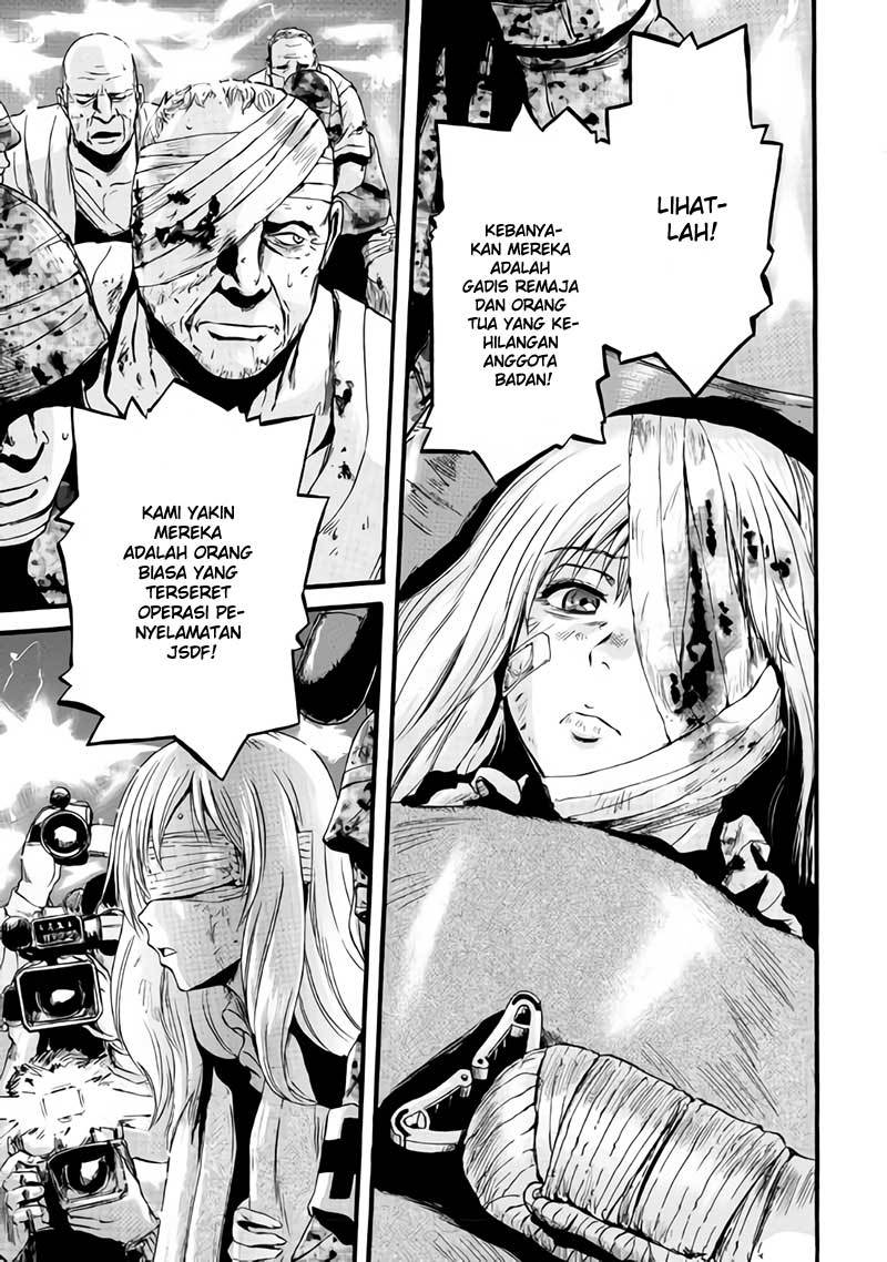 Gate – Jietai Kare no Chi nite Kaku Tatakeri Chapter 81 Gambar 7