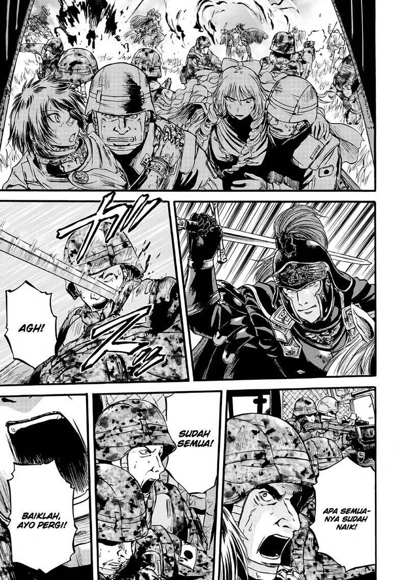 Gate – Jietai Kare no Chi nite Kaku Tatakeri Chapter 80 Gambar 11