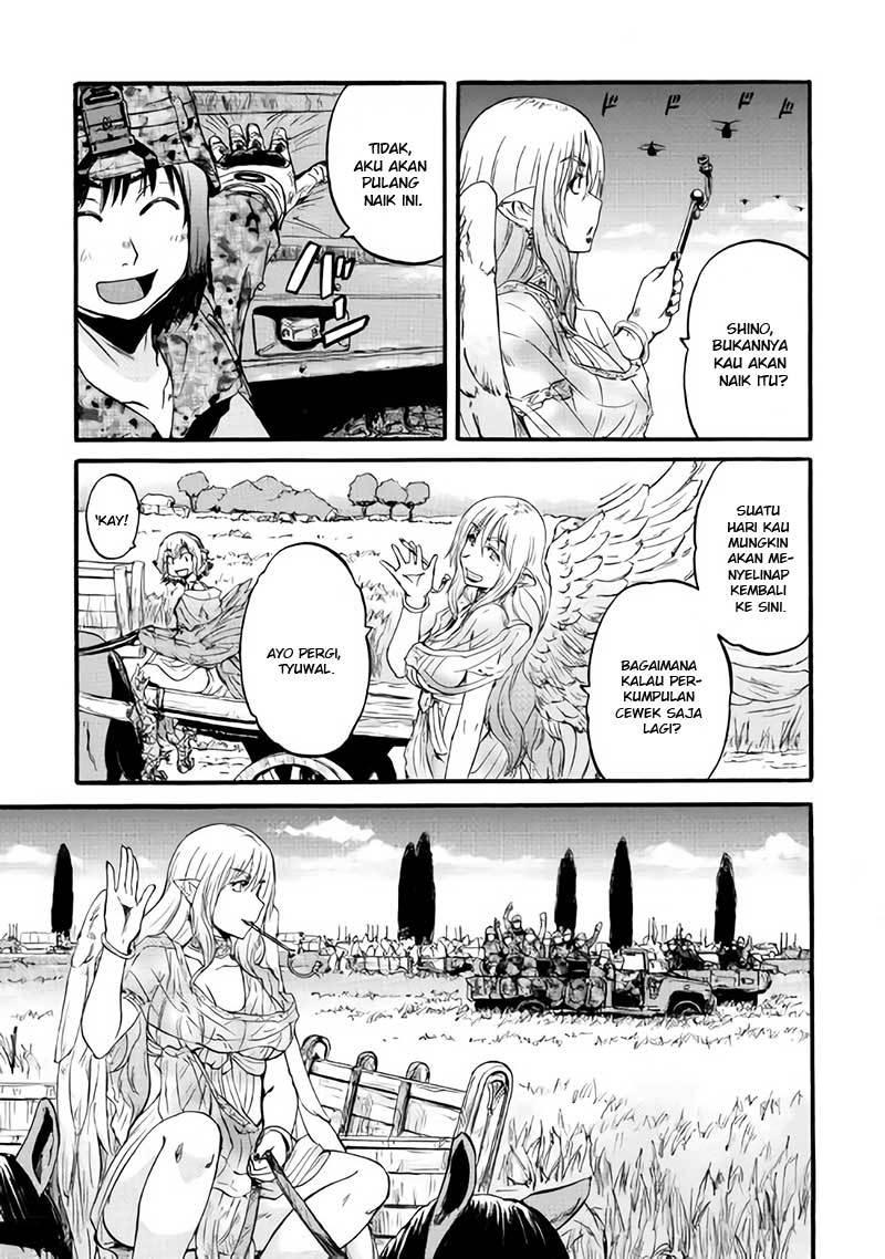 Gate – Jietai Kare no Chi nite Kaku Tatakeri Chapter 79 Gambar 20