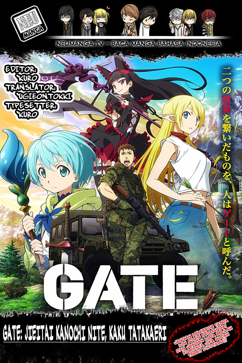 Baca Komik Gate – Jietai Kare no Chi nite Kaku Tatakeri Chapter 78 Gambar 1