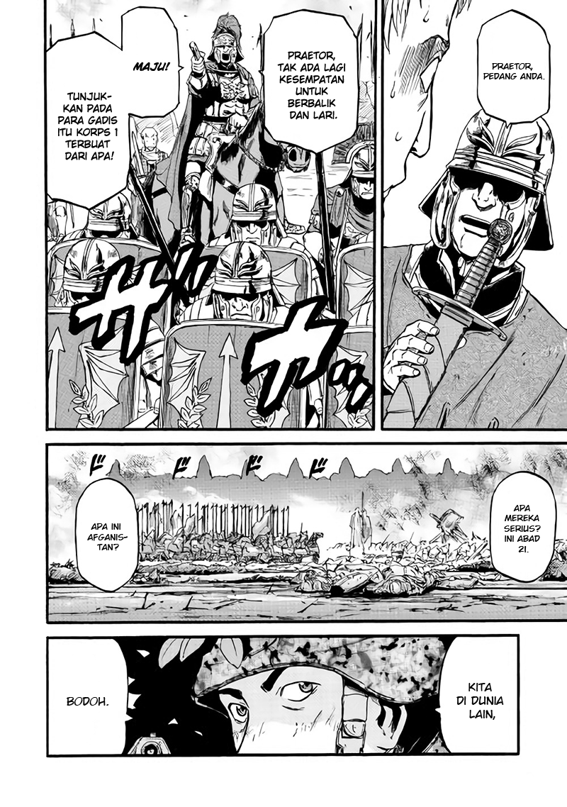 Gate – Jietai Kare no Chi nite Kaku Tatakeri Chapter 78 Gambar 13
