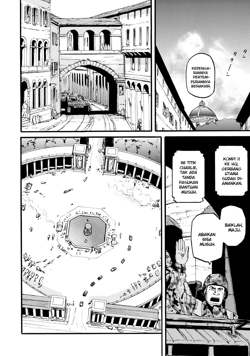 Gate – Jietai Kare no Chi nite Kaku Tatakeri Chapter 78 Gambar 19