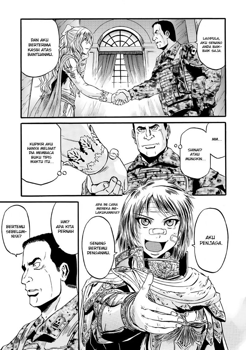 Gate – Jietai Kare no Chi nite Kaku Tatakeri Chapter 78 Gambar 28