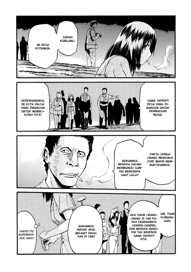 Gate – Jietai Kare no Chi nite Kaku Tatakeri Chapter 71 Gambar 14