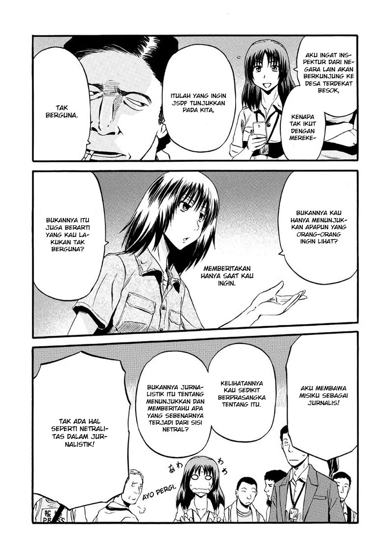 Gate – Jietai Kare no Chi nite Kaku Tatakeri Chapter 71 Gambar 17