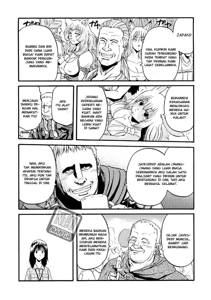 Gate – Jietai Kare no Chi nite Kaku Tatakeri Chapter 71 Gambar 8
