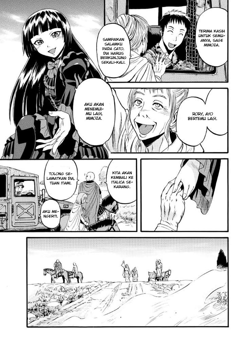Gate – Jietai Kare no Chi nite Kaku Tatakeri Chapter 69 Gambar 32
