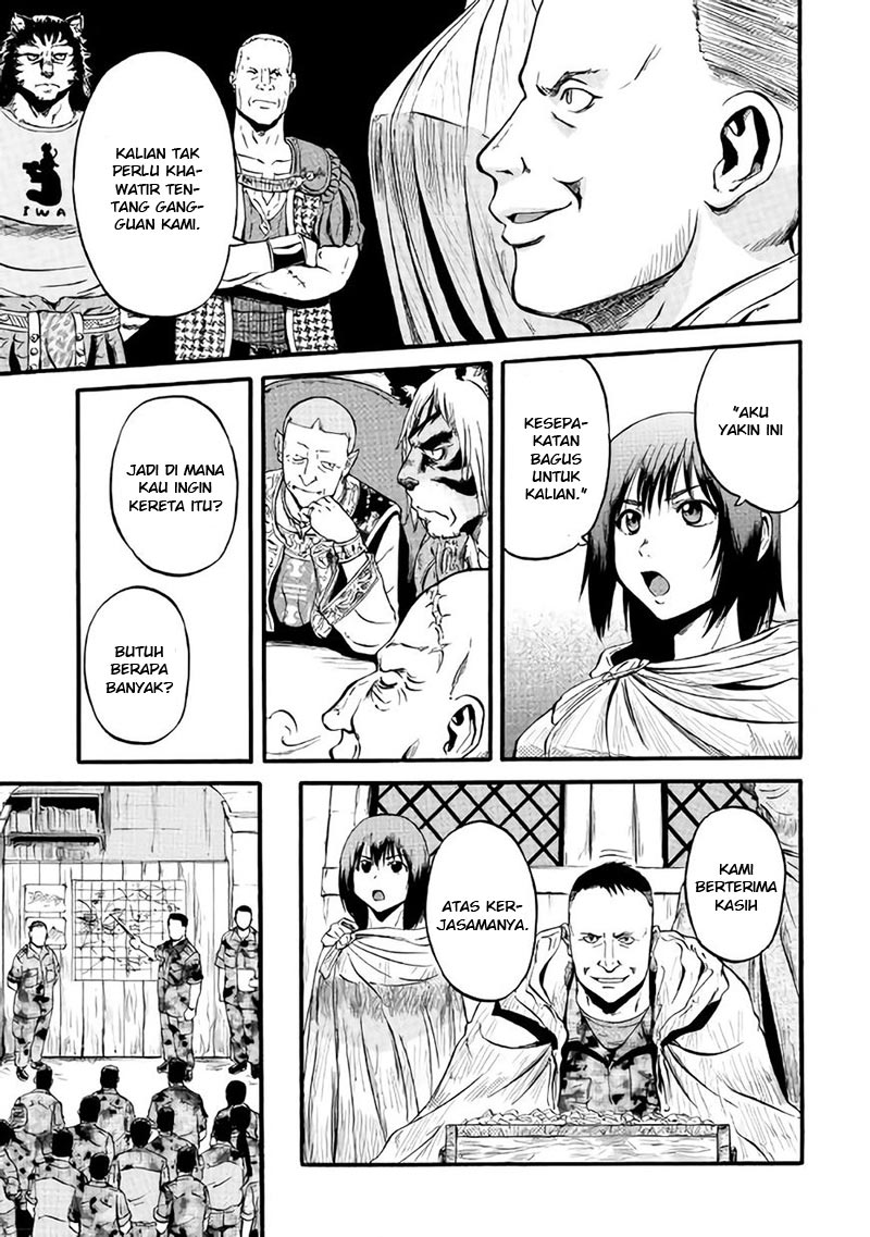 Gate – Jietai Kare no Chi nite Kaku Tatakeri Chapter 66.2 Gambar 3